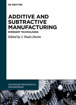 Additive and Subtractive Manufacturing (eBook, PDF)