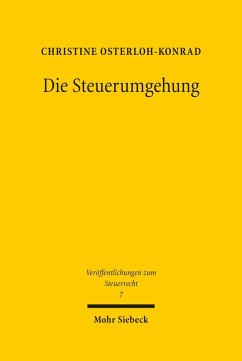 Die Steuerumgehung (eBook, PDF) - Osterloh-Konrad, Christine