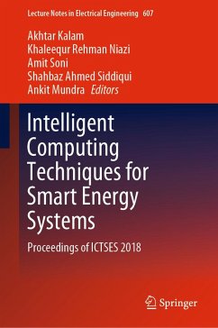 Intelligent Computing Techniques for Smart Energy Systems (eBook, PDF)