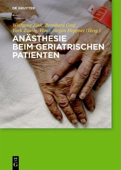 Cover Anästhesie beim geriatrischen Patienten (eBook, PDF)