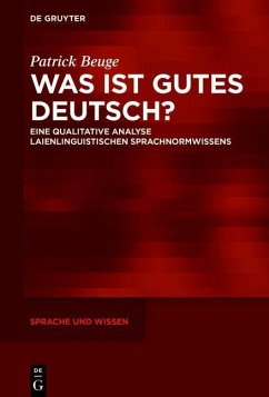Was ist gutes Deutsch? (eBook, PDF) - Beuge, Patrick