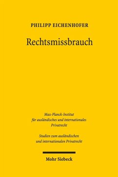 Rechtsmissbrauch (eBook, PDF) - Eichenhofer, Philipp