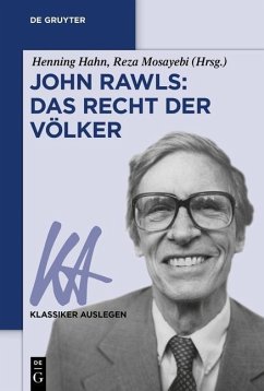 John Rawls: Das Recht der Völker (eBook, PDF)