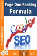 Page One Ranking Formula (eBook, ePUB) - Bild 1