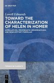 Toward the Characterization of Helen in Homer (eBook, PDF)