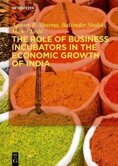 Cover The Role of Business Incubators in the Economic Growth of India (eBook, PDF)