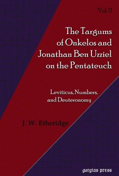 Targums of Onkelos and Jonathan Ben Uzziel on the Pentateuch (eBook, PDF)
