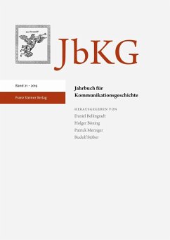 Jahrbuch für Kommunikationsgeschichte 21 (2019) (eBook, PDF)