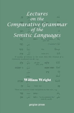 Lectures on the Comparative Grammar of the Semitic Languages (eBook, PDF)