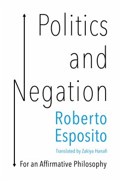 Politics and Negation (eBook, ePUB) - Esposito, Roberto