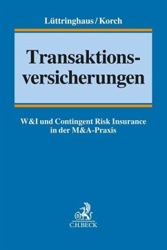 Transaktionsversicherungen - Lüttringhaus, Jan D.;Korch, Stefan