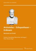 Aristoteles ¿ Schopenhauer ¿ Erdmann