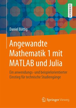 Angewandte Mathematik 1 mit MATLAB und Julia - Bättig, Daniel