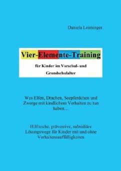 Cover Vier-Elemente-Training für Kinder im Vorschul- und Grundschulalter