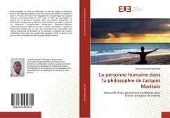 La personne humaine dans la philosophie de Jacques Maritain - Kamegeri Nezehose, Gérard
