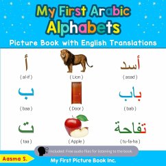 Cover My First Arabic Alphabets Picture Book with English Translations