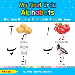 My First Urdu Alphabets Picture Book with English Translations - S, Aminah