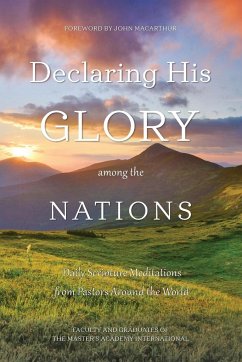Declaring His Glory among the Nations - The Master's Academy International