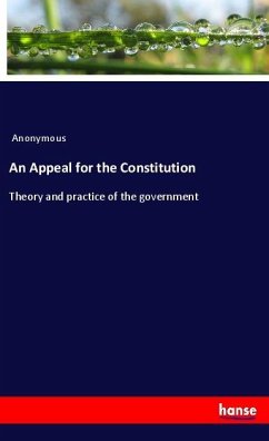 An Appeal for the Constitution - Anonymous