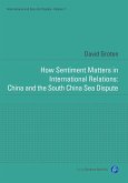 How Sentiment Matters in International Relations: China and the South China Sea Dispute (eBook, PDF)
