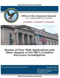 Office of the Inspector General Report - Horowitz, Michael E.; Office of the Inspector General