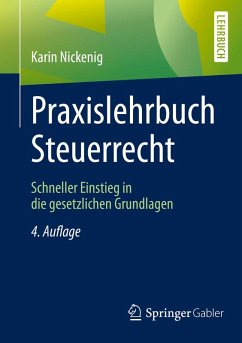 Praxislehrbuch Steuerrecht (eBook, PDF) - Nickenig, Karin