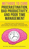 Methods to Cure Procrastination, Bad Productivity, and Poor Time Management