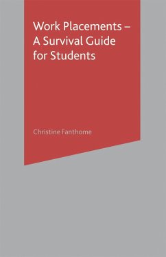 Cover Work Placements - A Survival Guide for Students (eBook, PDF)
