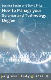 How to Manage your Science and Technology Degree (eBook, PDF)