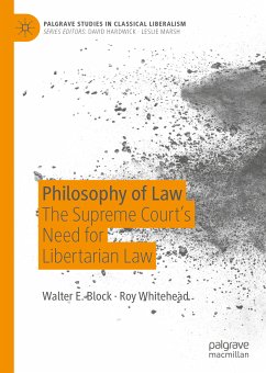 Philosophy of Law (eBook, PDF) - Block, Walter E.; Whitehead, Roy