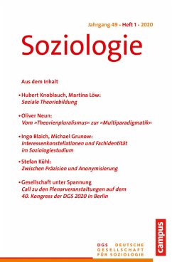 Soziologie 1/2020 (eBook, PDF)