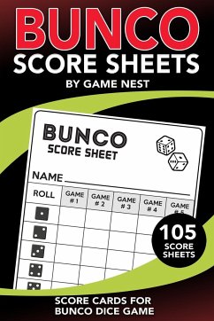 Bunco Score Sheets - Nest, Game