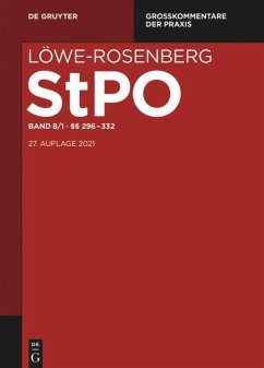 Cover Großkommentare der Praxis §§ 296-358