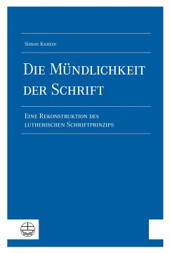 Die Mu¨ndlichkeit der Schrift (eBook, PDF) - Kuntze, Simon