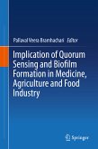 Implication of Quorum Sensing and Biofilm Formation in Medicine, Agriculture and Food Industry (eBook, PDF)