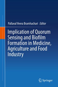 Implication of Quorum Sensing and Biofilm Formation in Medicine, Agriculture and Food Industry (eBook, PDF)