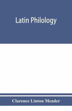 Latin philology - Linton Meader, Clarence