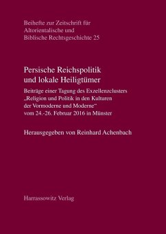 Persische Reichspolitik und lokale Heiligtümer (eBook, PDF)