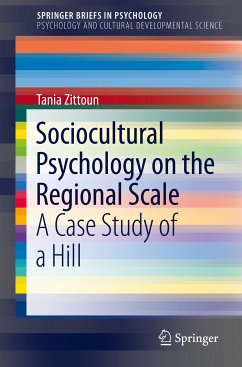 Sociocultural Psychology on the Regional Scale (eBook, PDF) - Zittoun, Tania