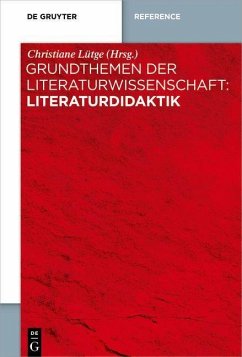 Cover Grundthemen der Literaturwissenschaft: Literaturdidaktik (eBook, PDF)