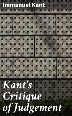 Kant's Critique of Judgement (eBook, ePUB) - Kant, Immanuel