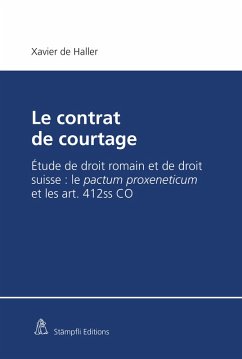 Cover Le contrat de courtage (eBook, PDF)