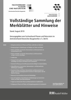 Cover Merkblätter Fliesen Komplettpaket - PDF (eBook, PDF)