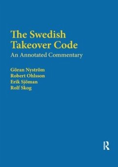 Cover The Swedish Takeover Code