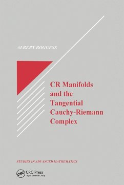 Cr Manifolds and the Tangential Cauchy Riemann Complex - Boggess, Al