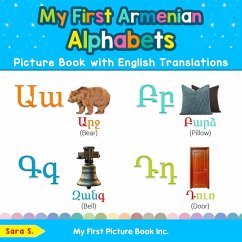 Cover My First Armenian Alphabets Picture Book with English Translations