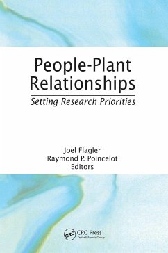 People-Plant Relationships - Poincelot, Raymond P; Flagler, Joel