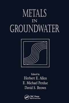 Metals in Groundwater - Allen, Herbert E; Perdue, E Michael; Brown, David S