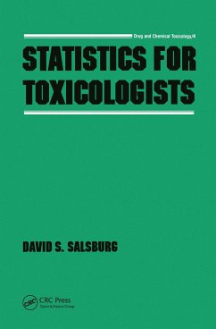 Statistics for Toxicologists - Salsburg, David S