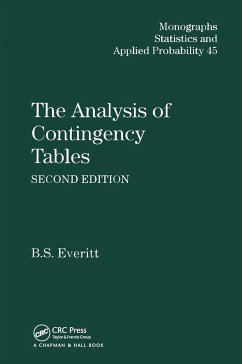 The Analysis of Contingency Tables - Everitt, Brian S